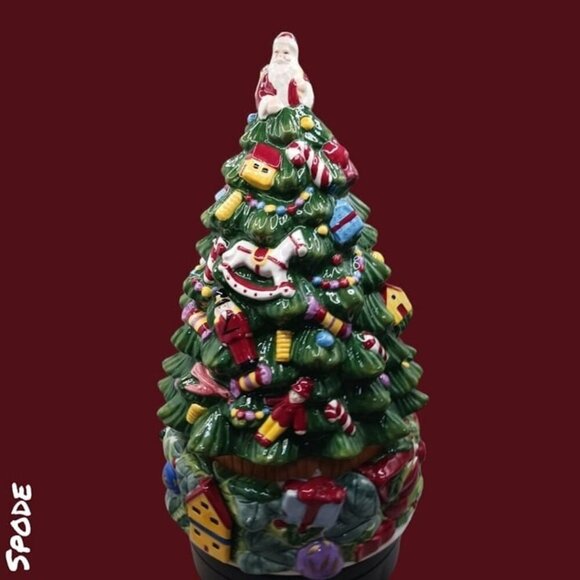 Spode Other - Spode musical table top world christmas tree multicolor "10" tall